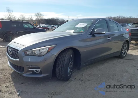 2017 Infiniti Q50 3.0T Signature Edition from USA, damaged, VIN JN1EV7AP6HM744334